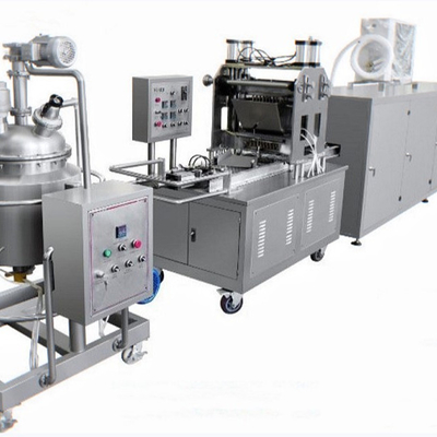 Machine automatique de remplissage automatique de caoutchouc pour la gelée et les bonbons en caoutchouc à haute productivité