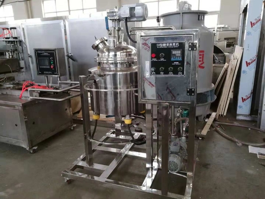 Machine automatique de remplissage automatique de caoutchouc pour la gelée et les bonbons en caoutchouc à haute productivité