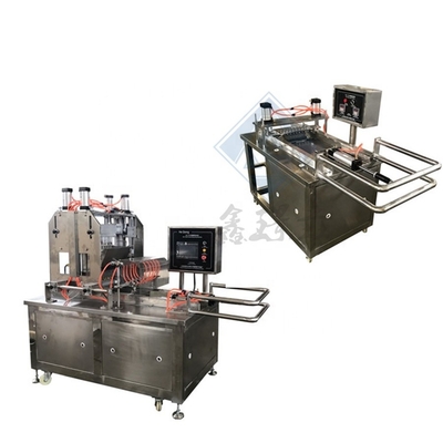 500 KG entièrement automatique Gummy Soft Jelly Candy Bear Machine de fabrication de dépôt d'équipement