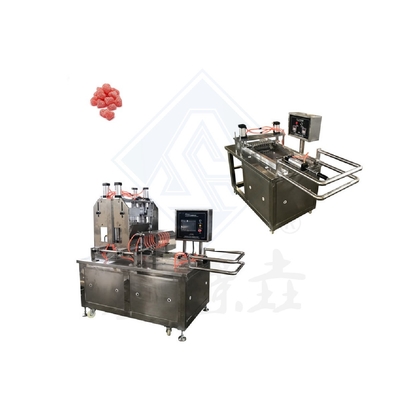 Machine de fabrication de bonbons en caoutchouc à haute productivité pour les fraises Ourses Pommes haut rendement