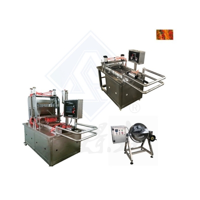 220V 3kw Commercial Pineapple Soft Candy Maker Machine à faire des bonbons en caoutchouc avec conception