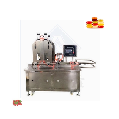 Machine de fabrication de bonbons en acier inoxydable pour les marchés nationaux 20 à 50 kg/h