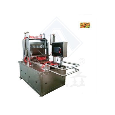 500 kg de capacité Rings Bear Pizza Gummy Candy Machine de fabrication pour les confiseries à base de sucre