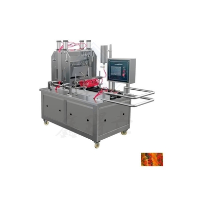 500 kg de capacité Rings Bear Pizza Gummy Candy Machine de fabrication pour les confiseries à base de sucre