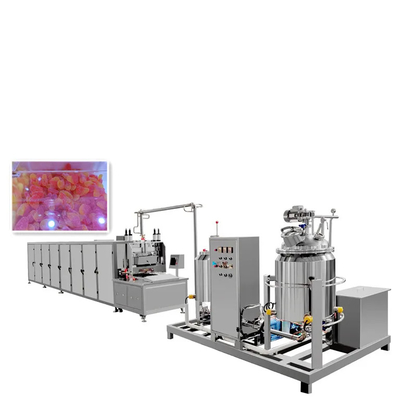 Machine automatique de fabrication de bonbons à la menthe gommée multifonctionnelle avec matière première pectine