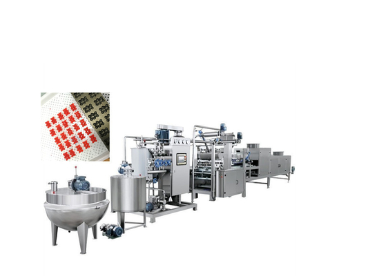 Machine automatique de fabrication de bonbons à la menthe gommée multifonctionnelle avec matière première pectine