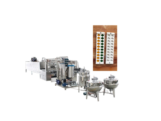 Machine automatique de fabrication de bonbons à la menthe gommée multifonctionnelle avec matière première pectine