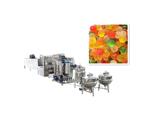 Machine automatique de fabrication de bonbons à la menthe gommée multifonctionnelle avec matière première pectine