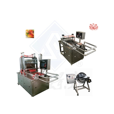 Boutiques de boissons alimentaires 50 kg/h Machine de fabrication de bonbons à la gélatine sucrée à 3 kW de puissance