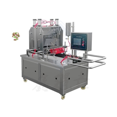 Machine de dépôt de bonbons en caoutchouc à haute productivité pour la production à grande échelle