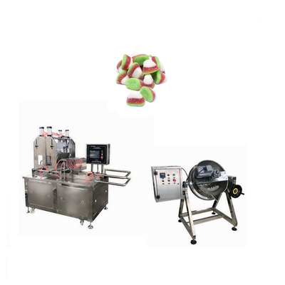 Machine de dépôt de bonbons mous variés de 20 à 50 kg/h pour la production industrielle de bonbons à la gelée