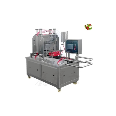 Machine à déposer des bonbons en caoutchouc multifonctionnelle pour la fabrication des magasins de boissons alimentaires