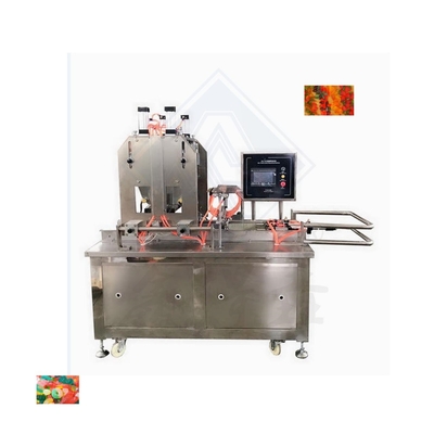 Machine de dépôt multifonctionnelle pour la ligne de production de bonbons en caoutchouc aux perles d'ours colorées