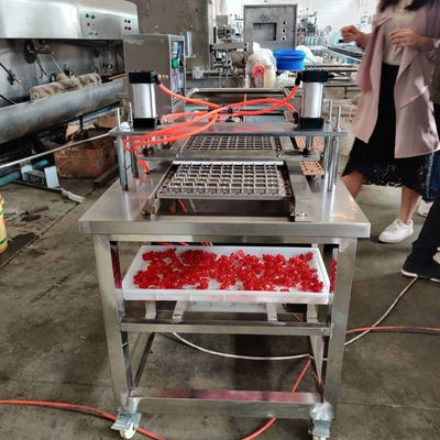 Machine de production automatique de bonbons à gommes approuvée par la CE pour l'application de bonbons