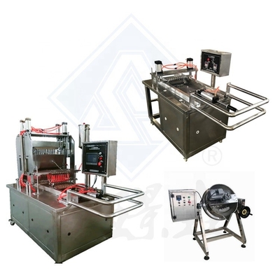 La machine de production de bonbons à gommes automatiques de vente à distance de haute productivité certifiée CE