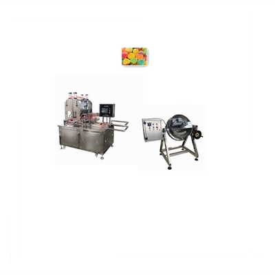 Productivité élevée 50 kg/h Pectine Bear Gummy Machine déposant la gelée Gummy Candy Making Machine 3kw