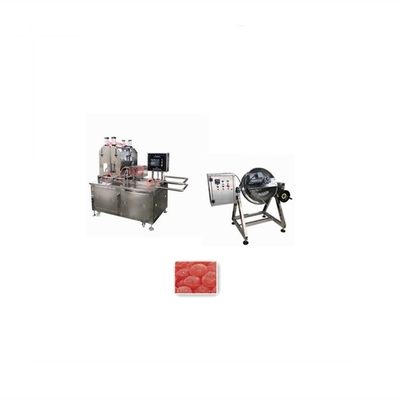 3kw de haute productivité Commercial Soft Gummies dépositeur Jelly Gummy Candy Machine de fabrication