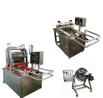 Machine de fabrication de bonbons à la gelée avancée pour les bonbons 500 kg de sortie ligne de production automatique