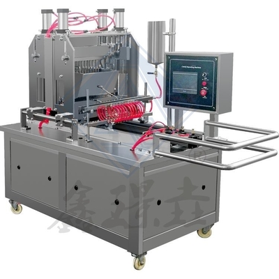 Machine automatique à bonbons à base de caoutchouc pour fabriquer des bonbons pectineux, du chocolat à la gelée dure et douce