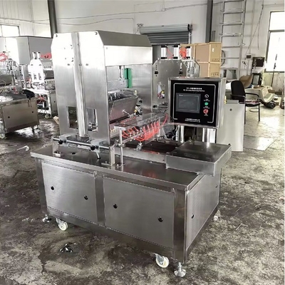 Machine automatique de fabrication de sucettes à sucre à 20 à 50 kg/h avec fabricant de bonbons en caoutchouc polyvalent