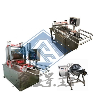 Petite machine à bonbons à gelée dure/mouche multi-arômes personnalisable pour les bonbons et plus