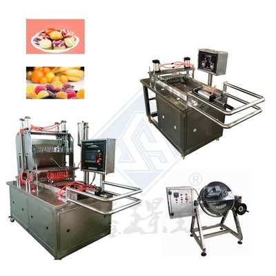 1.5KW/220V Machine à faire du caoutchouc pour la production de bonbons à base de sucre dur entièrement automatique