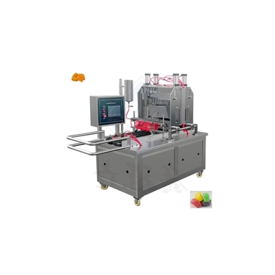 Matériau de base Pectine gelée douce bonbons gommés machine de dépôt pour les ours de ligne haricots