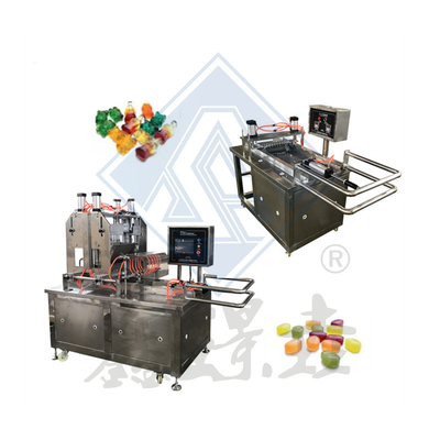 Dépositaire semi-automatique de bonbons à base de glucose pour une boîte de bonbons en gel de type sucre personnalisable